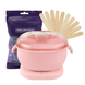 Набор для депиляции For home Silicone edition с силиконовым воскоплавом и шпателем